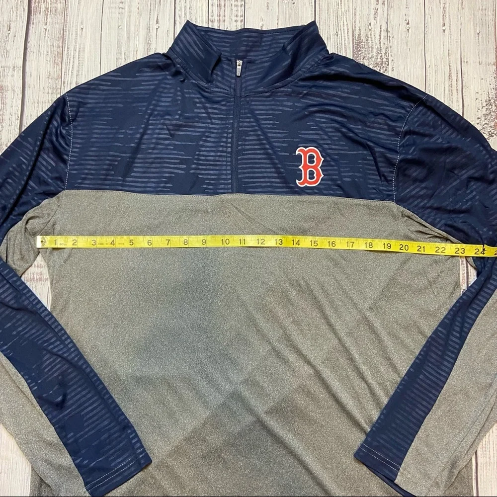 Fanatics Boston Redsocks Quarter Zip Pullover. Size XLarge. Like New